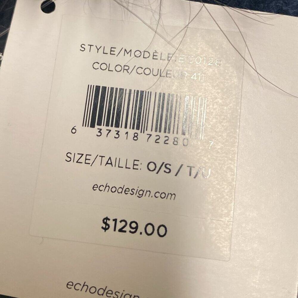 Hat with crystal cuffs and pompom by echo - Picture 4 of 7